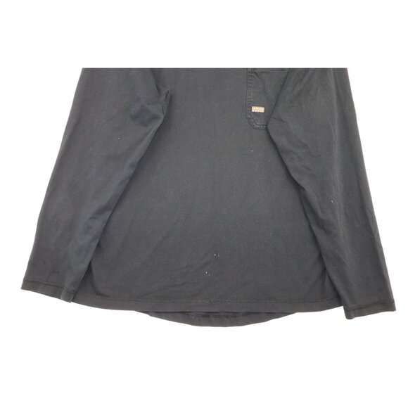 Ariat Mens Black Long Sleeve Work Shirt With Chest Pocket & Graphic Back Design - Picture 3 of 11